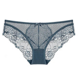 Plus Size S-XL Fashion High Quality Women's Panties Transparent Underwear Women Lace Soft Briefs Sexy Lingerie