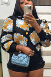 Print Casual Loose Jacket Woman Jacket Bomber Jacket Women Colorblock Coat Women Winter Spring Autumn New Sports