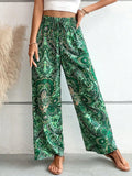 Summer Fashionable Printed Elastic Waist