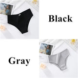 Cotton Panties Female Underpants Sexy Panties for Women Briefs Underwear Intimate Plus Size Pantys Lingerie 4 Solid