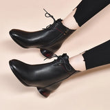Zingj Boots 2023 Autumn And Winter New Style Red Heels Fashion Boots Round Head Lean Short Boots Two Kinds Of High-Heeled Women's