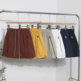 Design-Sensitive Niche Dress Half-Dress Woman Tight Waist A Trouser Skirt Open Fork Quick Dry Casual Skirt