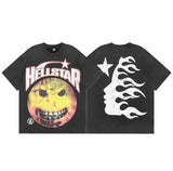 New Chao Brand Men's And Women's T-Shirts Cotton Casual Loose Fitting Summer Short-Sleeved Graphic T-Shirts Short-Sleeved
