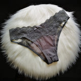 Women's Underwear Lace Hollow Out Panties Cross Bandage Seamless Underpant Low Waist Lingerie Seduction Sex