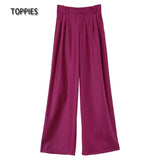 2021 New Women Two-piece Set Green Suit Set Office Lady Single Button Blazer high waist Long pants