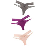 Set Women Sexy Lace Panties Transparent Low-waist Underpant Hollow Out Thong Female Seamless G-string Underwear
