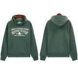 Trendy Sports Shirt Hip-Hop Wood Cotton Printing Suit High Street Loose Hooded Sweater Casual