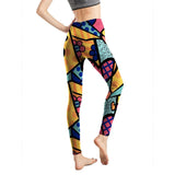 Milk Silk Printed Abstract Letter Cropped
