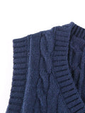 Twist Sweater Vest- Outfit