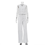 Zingj Selling 2024 New Striped Vest Pants Suit Summer Women's Casual Wear Temperament Commuting Two Sets-Outfit