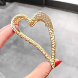 Woman Metal Hair Claws Hair Accessories Chic Barrettes Hair Clips Hairpins Ladies Hairgrip Headwear Girls Ornaments