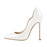 Onlymaker Women's Pointed Toe 12CM Slip On Thin Heels Sexy heeled Stiletto Gradient Colorful Wedding Dress Party
