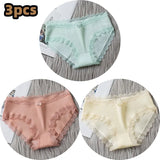 Cotton Panties Women Comfortable Underwears Sexy Middle-Waisted Underpants Female Lingerie Big Size Ladies