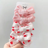 2021 New Leopard Print Hair Clips For Cute Girls BB Boutique Hairpins Bowknot Barrettes Headwear Kids Hair