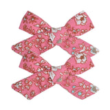 Solid Cotton Hiar Bows With Clip For Baby Girls Boutique Handmade Hair Clip Hairgrip Barrettes Hair Acesssories