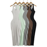 Zingj Trendy Women's Dress Hot Girls Sexy Slim, Bare-Back Dress, Holiday Style, Waist Girdle, Pericardium And Hip