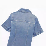 Zingj Women's Summer 2024 New Denim Mini