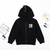Coat Long-sleeve Dinosaur Hoodie for Kids Boys Cartoon Long-sleeved Dinosaur