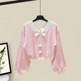 Zingj Women Winter Patchwork Long Sleeve Knitted Tops + Asymmetric Skirt 2 Piece Suit Female Party Elegant Two Piece Set 102-0-Outfit
