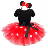 Princess Dress Puff Sleeve Gorgeous Gowns Infant Halloween Child Cosplay Dress Up Summer Girls Dresses
