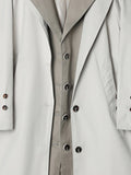 Spring Autumn Long Loose Casual Trench Coat for Women Sashes Fake 2 Piece Luxury Designer Clothes Korean Fashion