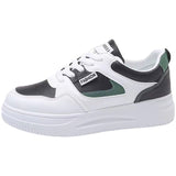 Zingj Ins Tide Base Small White Shoes Spring 2023 New Breathable Platform Women's Shoes Korean Fashion Student Board Shoes- Outfit