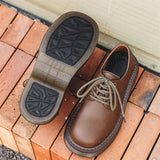 Zingj New Brown Men's Derby Men's Shoe Man