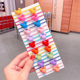 New Girls Cute Colorful Cartoon Scrunchies Ponytail Holder Hair Bands Kids Lovely Headband Fashion Hair