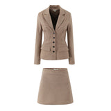 Women's New Striped Side-Side Open-Forked Belt Shirt Dress