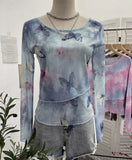 Summer Sunscreen Mesh Yarn Women 2025 Summer New Long-Sleeved T-Shirt