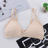 Sexy Bra Deep V Backless Seamless Soft Cup Bras Underwear Women Invisible Thin Cup Padded Comfort Solid Lingerie