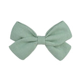 Piece 3.6inches Cute Solid Bowknots Hair Clips For Baby Girls Safty Boutique Hairpins Barrettes Headwear Kids Hair