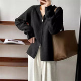 Zipper Knitted Sweater New Sweater For Women In Autumn And Winter Korean Style Lazy Style