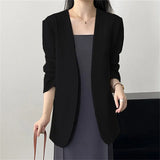 New Small Suit Jacket Spring And Autumn Early Autumn Suit With Fashion Simple Early Spring Leisure Top