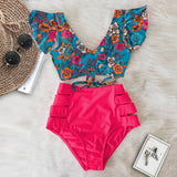 Sexy Ruffle Bikinis Women Swimsuit Brazilian Biquini Push Up Bathing Suit Beachwear Maillot de