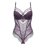 Sexy Corset Bustier Women Underwear Elasticity Transparent Straps Corset Waist Trainer Sleepwear Black