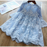 Winter Autumn Girl Dress Children Clothes Kids Dresses For Girls Party Dress Long Sleeve Knitted Sweater Toddler Girl