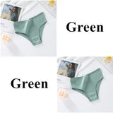 Cotton Panties Female Underpants Sexy Panties for Women Briefs Underwear Intimate Plus Size Pantys Lingerie 4 Solid