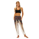 Feather Digital Printed Leisure Yoga Dance Lightweight