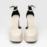 Shoes Thick Heel High Heels Waterproof Table Mary Treasure Shoes Autumn And Winter Single Shoes Women 2025 New Shoes French