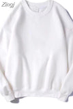 New Autumn Letter Towel Embroidered Long Sleeve Hoodies Women's Y2K Street Retro Joker Sweatshirts Couple Casual Loose