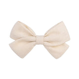 Piece 3.6inches Cute Solid Bowknots Hair Clips For Baby Girls Safty Boutique Hairpins Barrettes Headwear Kids Hair