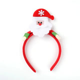 New Year Women Girls Cute Christmas Antlers Santa Claus Hairbands Sweet Hair Decorate Headband Fashion Hair