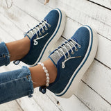 Zingj Size Thick Sole Single Shoes Female 2023 Spring And Autumn New Diamond With Platform Platform Sports Wind Casual