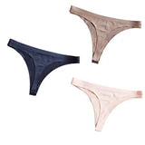Seamless Thong Panties Sexy Briefs Solid Soft Thin Thongs Women Underwear Panties for Female Ladies Panty G String