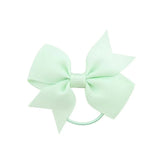 Grosgrain Ribbon Hair Bands Ponytail Holder Rubber Band For Baby Girls Handmade Hair Rope Scrunchie Hair
