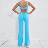 Zingj Sha Hollow Out Beauty Back Onesie Clothing Peach Lift Buttock Sports Fitness Clothing Micro La Conjoined Yoga Suit Onesie-Outfit