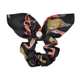 Chiffon Bowknot Elastic Hair Bands For Women Girls Solid Color Scrunchies Headband Hair Ties Ponytail Holder Hair