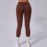 Zingj Naked Quick-Dry Fitness Pants, Breathable, Tight Sweatpants, High Waist And Hip Yoga Pants 13760-Outfit