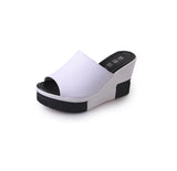 Fashion Flip Flops Women shoes Slippers Platform Summer Shoes Open Toe Wedges Sandals Ladies Shoes women Plus Size
